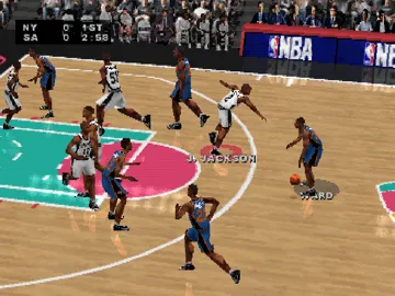 NBA Live 2000 (US) screen shot game playing